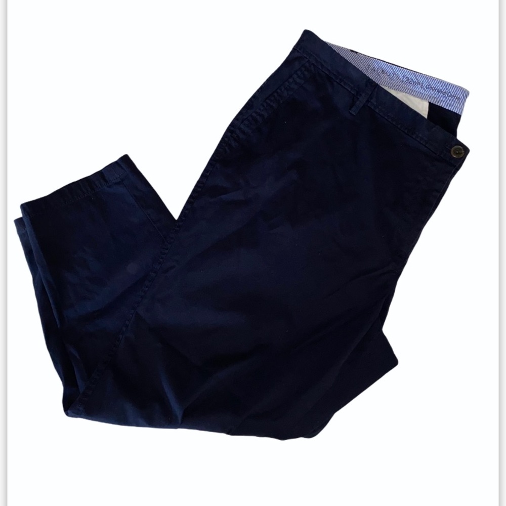 Talbots Girlfriend Chino Size 22W Petite Navy